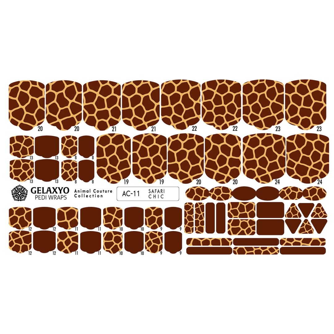 PEDI WRAPS ANIMAL COUTURE AC-11 GELAXYO CU 38...