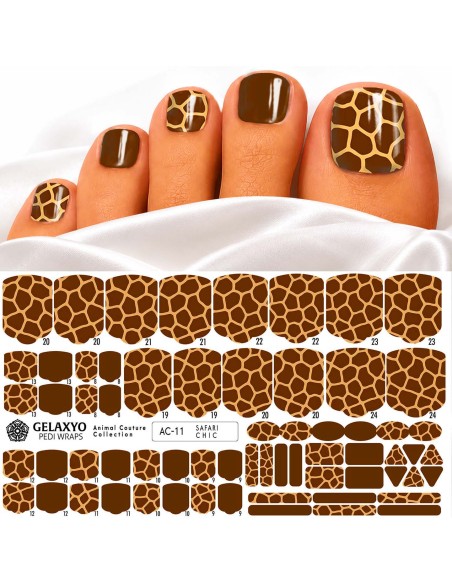 PEDI WRAPS ANIMAL COUTURE AC-11