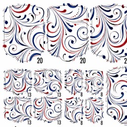 PEDI WRAPS PORCELAIN LINES PL-1 GELAXYO 2