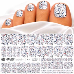 PEDI WRAPS PORCELAIN LINES PL-1 GELAXYO
