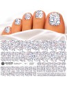 PEDI WRAPS PORCELAIN LINES PL-1 GELAXYO