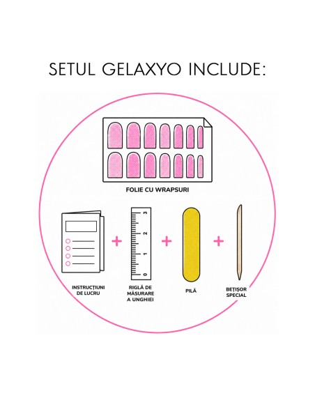 PEDI WRAPS PORCELAIN LINES PL-2 GELAXYO CU 38 DE WRAPURI, 26 DECORAȚIUNI, PILĂ, BEȚIȘOR ȘI MINIRIGLĂ INCLUSE - ornamente albastre bogate și detalii florale creează o pedichiură cu eleganță clasică și farmec european