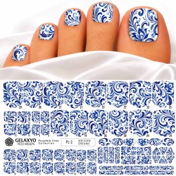PEDI WRAPS PORCELAIN LINES PL-2 GELAXYO