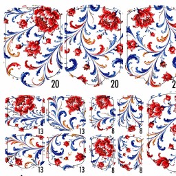 PEDI WRAPS PORCELAIN LINES PL-3 GELAXYO 2