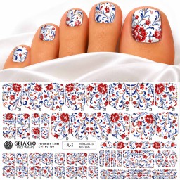 PEDI WRAPS PORCELAIN LINES PL-3 GELAXYO
