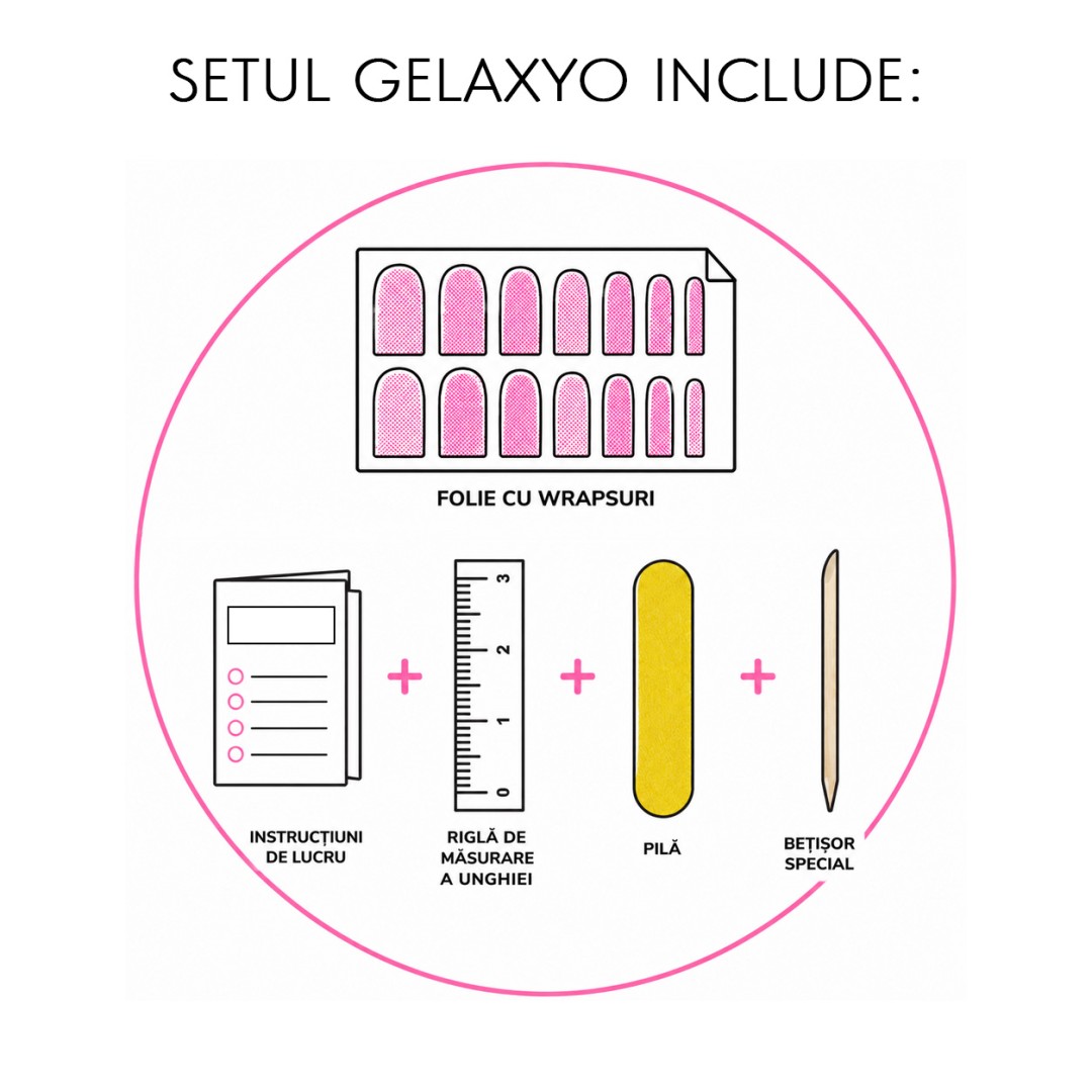 PEDI WRAPS PORCELAIN LINES PL-4 GELAXYO CU 38...