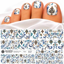 PEDI WRAPS PORCELAIN LINES PL-4 GELAXYO