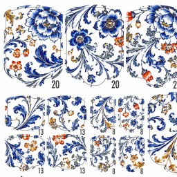 PEDI WRAPS PORCELAIN LINES PL-5 GELAXYO 2
