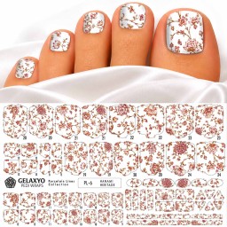 PEDI WRAPS PORCELAIN LINES PL-6 GELAXYO