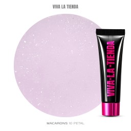 Polygel Viva La Tienda – MACARONS 10 15ml Petal – roz cu...