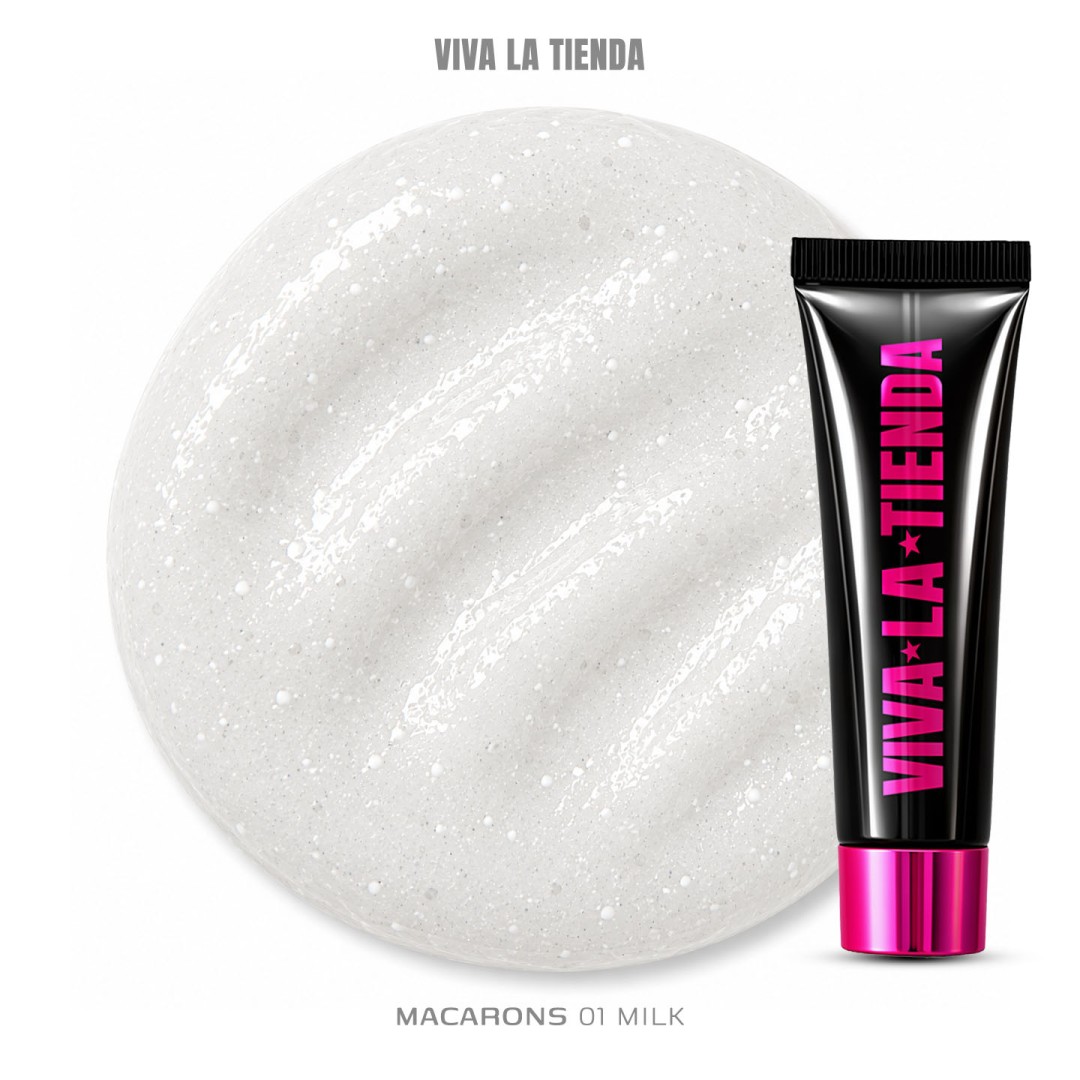 Polygel Viva La Tienda – MACARONS 01 15ml Milk