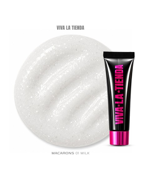 Polygel Viva La Tienda – MACARONS 01 15ml Milk