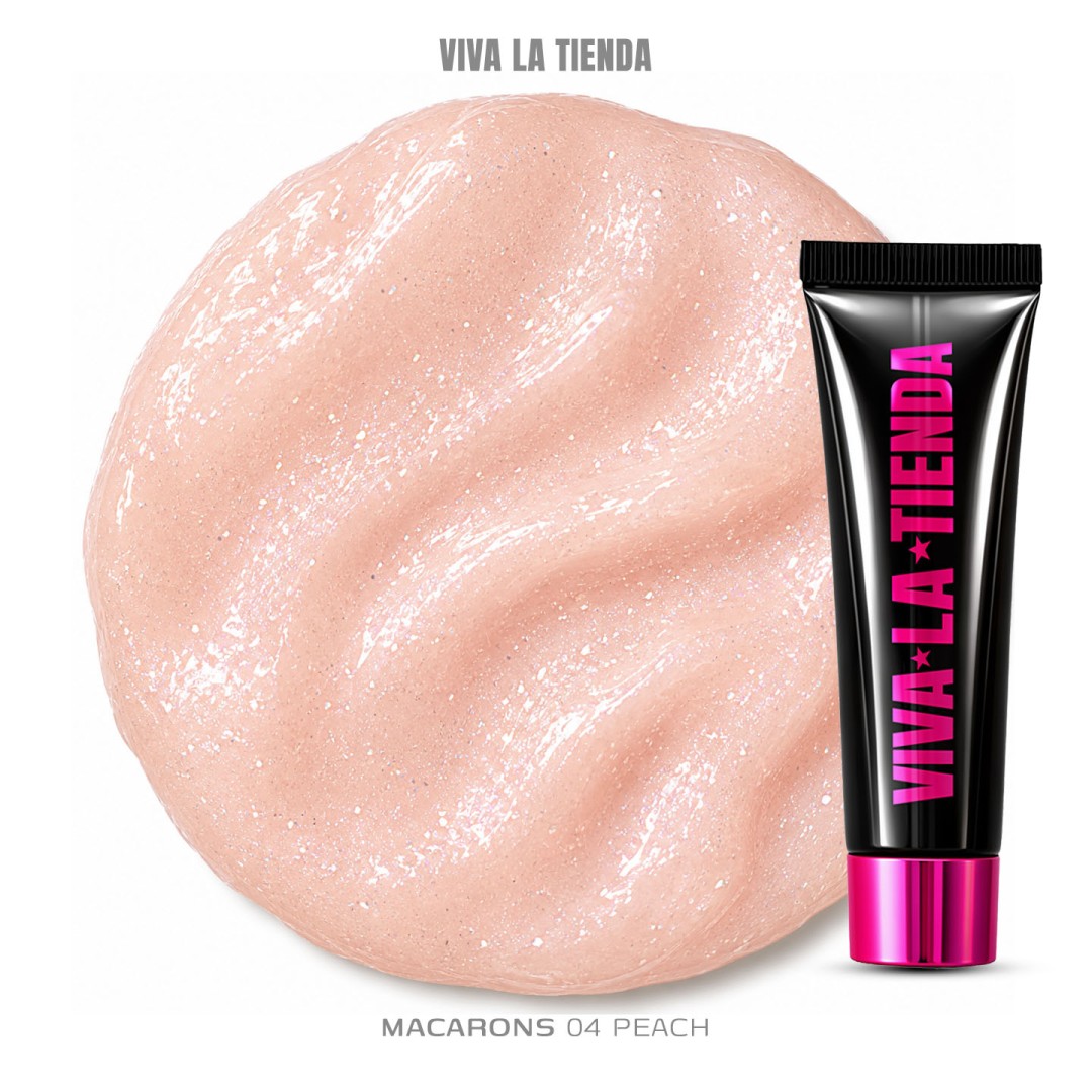 Polygel Viva La Tienda – MACARONS 04 15ml Peach