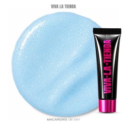 Polygel Viva La Tienda – MACARONS 08 15ml Sky
