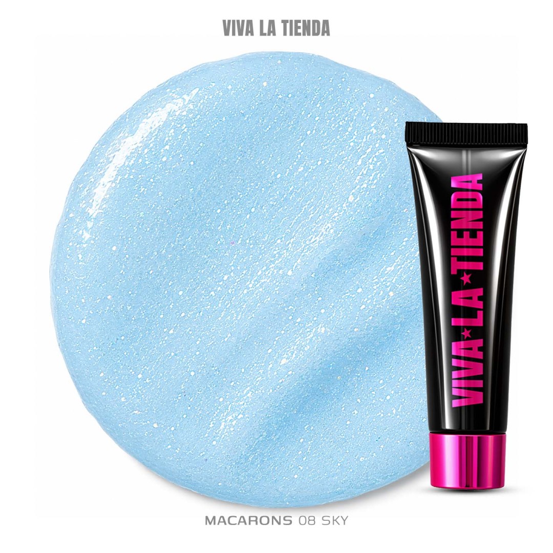 Polygel Viva La Tienda – MACARONS 08 15ml Sky