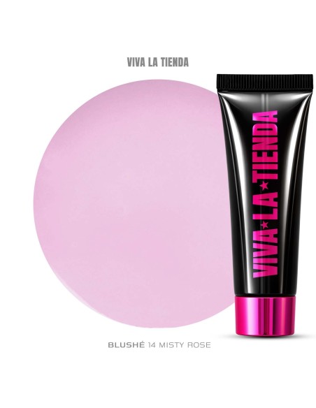 Polygel Viva La Tienda – Blushé 14 Misty Rose 30ml – roz delicat, aderență optimă, se pilește ușor, pentru construcție cu aspect statement și control precis