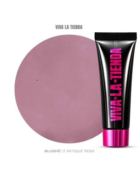Polygel Viva La Tienda – Blushé 17 Antique Rose 30ml – roz vibrant, aderență optimă, se pilește ușor, pentru construcție cu aspect statement și control precis