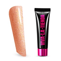 Polygel Viva La Tienda – Soft Shine 24 Golden Glitz 15ml