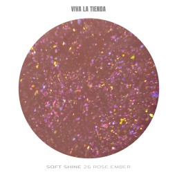 Polygel Viva La Tienda – Soft Shine 26 Rose Ember 15ml –... 2