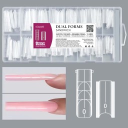 Dual Forms Sandwich Square set 240 buc, 15 mărimi tipsuri...