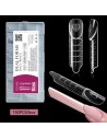 DUAL FORMS TIPS - SPACE FRENCH SQUARE SET 150 BUC