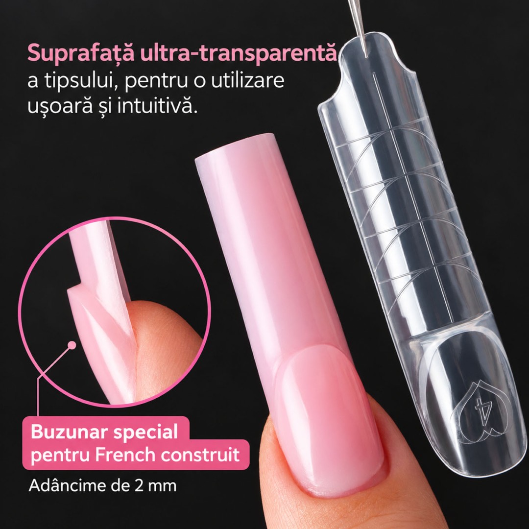 DUAL FORMS TIPS - SPACE FRENCH SQUARE SET 150...