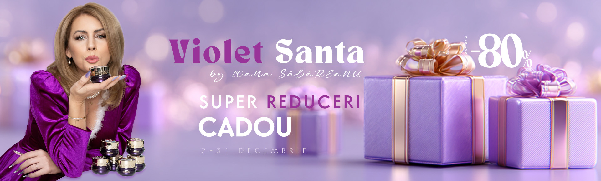 Violet Santa
