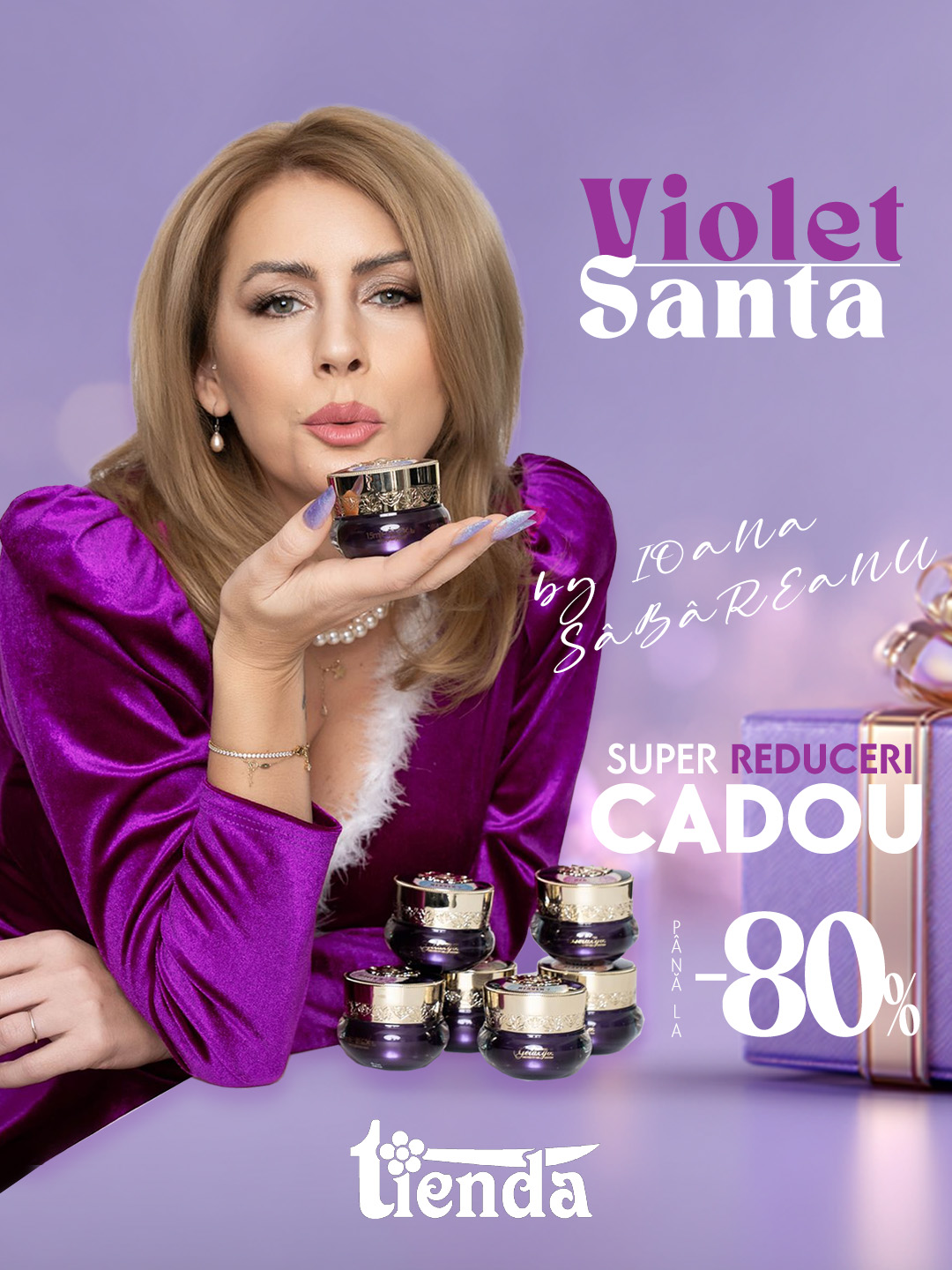 violet santa