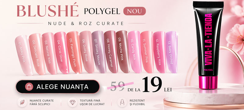 Ia și 2-3 nuanțe nude și roz, de la 19 lei: