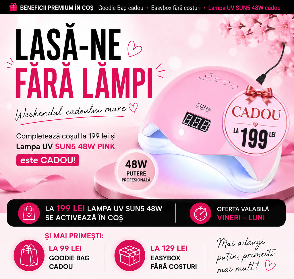 PRIMEȘTI CADOU LAMPĂ SUN5 LA COMANDĂ DE 199 LEI