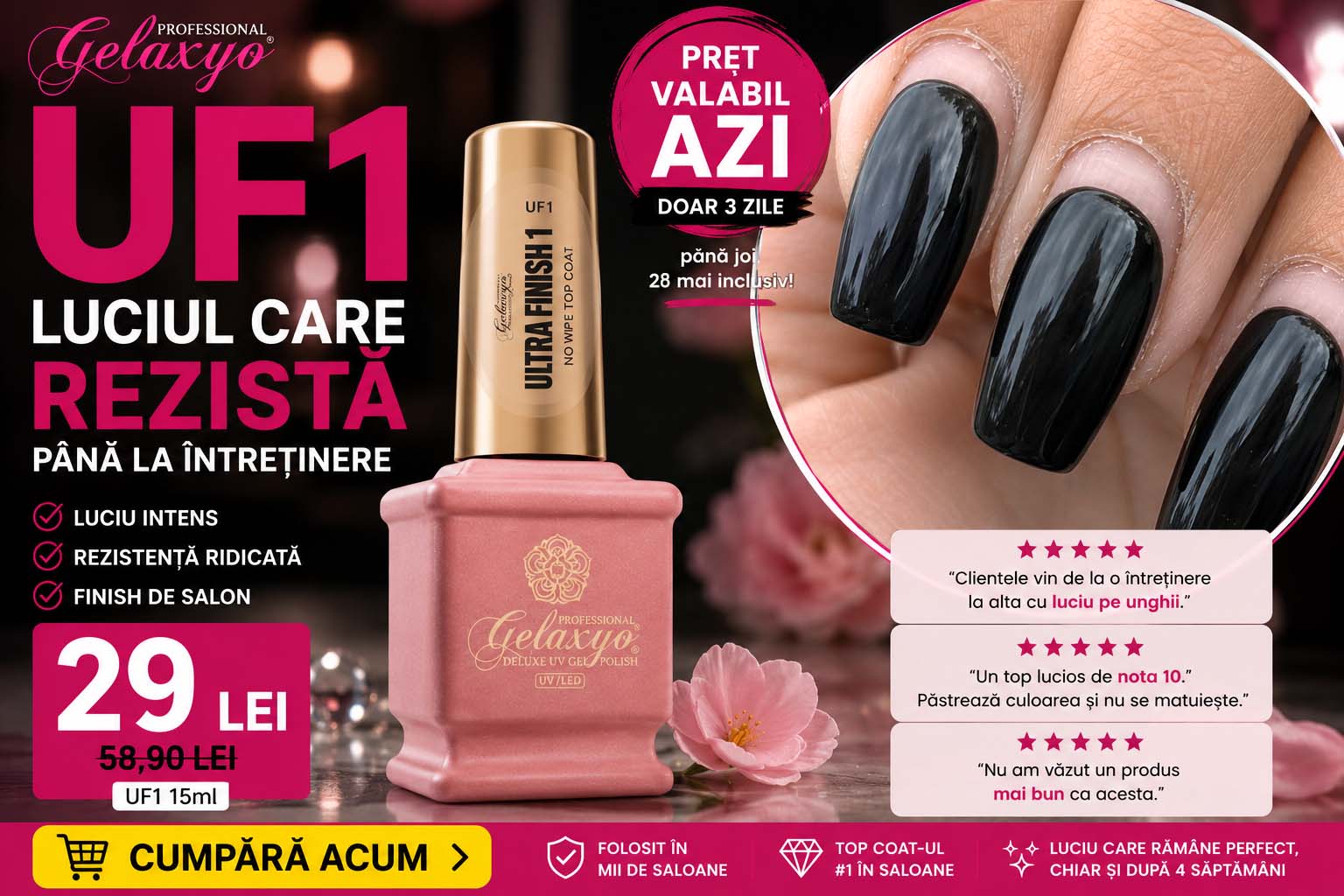 CEL MAI CERUT FINISH LA PREȚ SPECIAL | ACTIV AZI