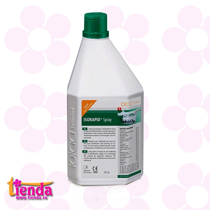 Isorapid Spray 1l - dezinfectant pentru suprafețe