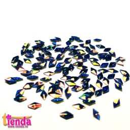 PAIETE 3D ROMB ROZ-VERDE PRD04