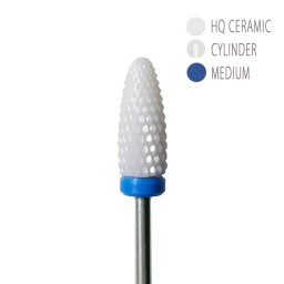 BIT CERAMIC CONIC 5,8x15mm inel albastru