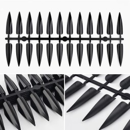 TIPSURI DE PREZENTARE STILETTO NEGRE 24 BUC