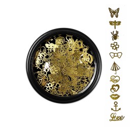 HOLLOW SEQUINS 02 - BUTTERFLIES, LUCK & LOVE