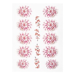Tatuaj 3D Flori Roz