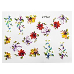 Tatuaj 3D Flori Z-D3099