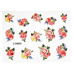 Tatuaj 3D Flori Z-D3093