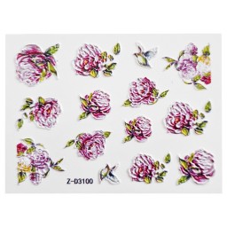 Tatuaj 3D Flori Z-D3100