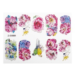 Tatuaj 3D Flori ZD3089