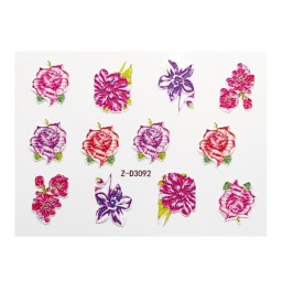 Tatuaj 3D Flori ZD3092