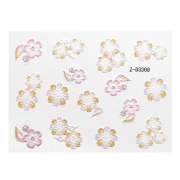 Tatuaj 3D Flori ZD3308