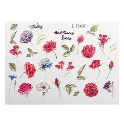 Tatuaj 3D Flori ZD3407
