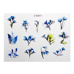 Tatuaj 3D Flori ZD3411