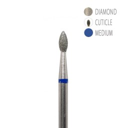 BIT DIAMANTAT - PICĂTURĂ ALBASTRU 2,2x5mm 