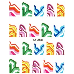 Abțibild Model Abstract JO-2038