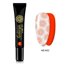 GELAXYO STAMP GEL N02 RED NEON