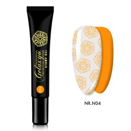 GELAXYO STAMP GEL N04 ORANGE NEON