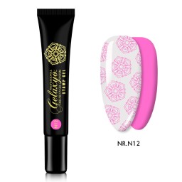 GELAXYO STAMP GEL N12 PINK NEON